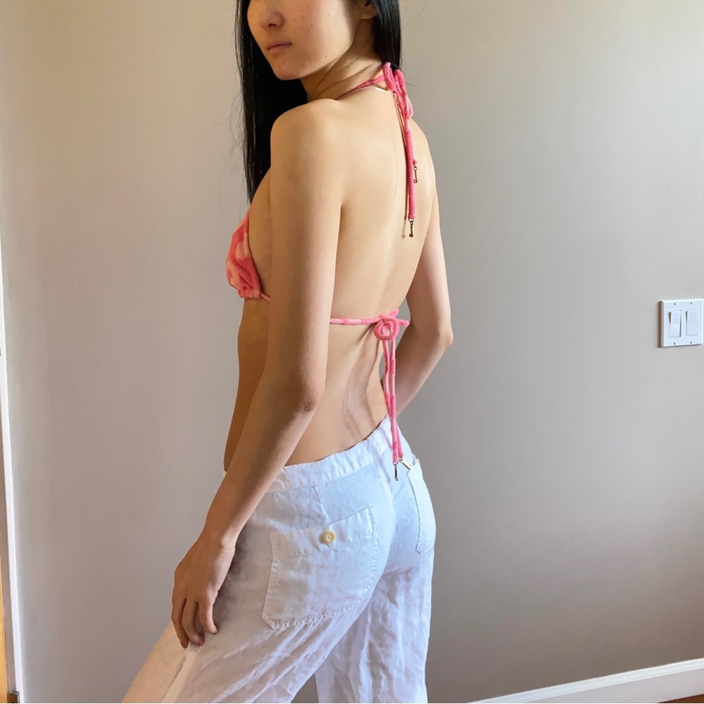 Juicy couture y2k terry pink bikini top - Picture 8 of 9